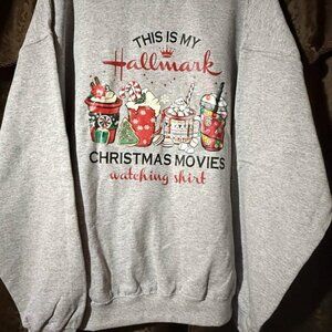 This Is My Movie Watching Sweatshirts, Christmas Movies Shirt